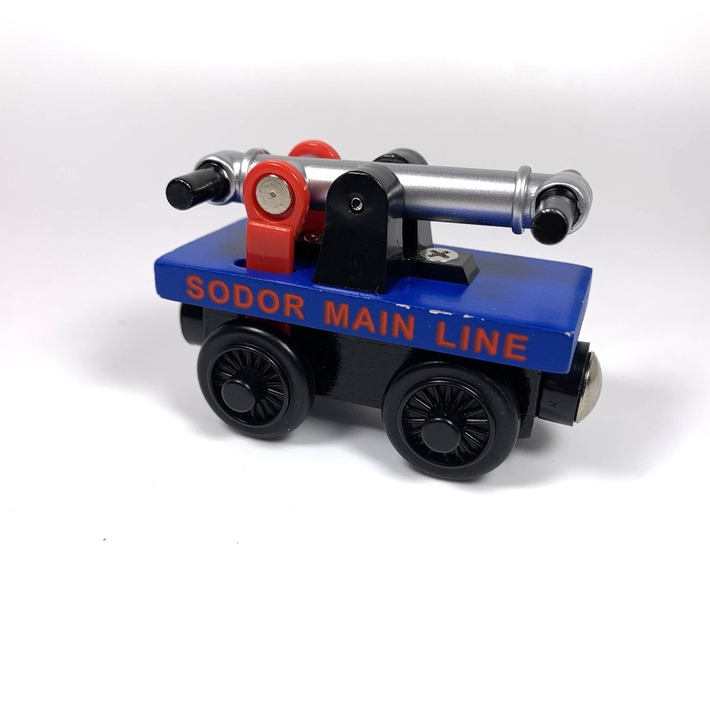 Thomas & Friends Wooden Railway Train HAND CAR Sodor‎ Learning Curve MINT